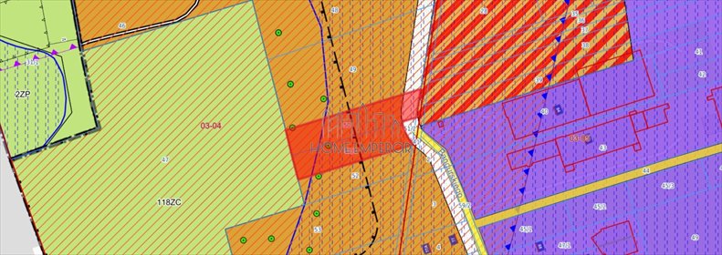 działka na sprzedaż 3834m2 działka Marki, Bandurskiego