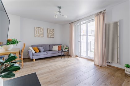 Na wynajem przestronne 2-pokojowe mieszkanie 46,5 m² z balkonem w Warszawie mieszkanie Warszawa, Praga-Południe, Czapelska