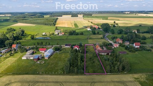 Do sprzedania przestronna działka 3352 m² w Bartkach działka Bartki