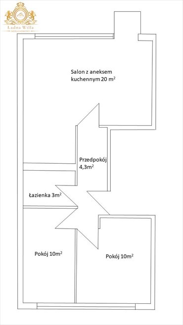 Polecam 3-pokojowe 47,3 m² na Ochocie z balkonem i dużą piwnicą mieszkanie Warszawa, Ochota, Rakowiec, Stefana Baleya