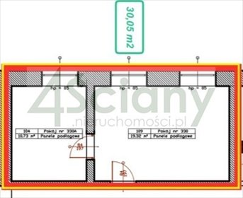 Nowoczesny lokal biurowy 30,05 m² z parkingiem - polecam! lokal użytkowy Warszawa, Mokotów