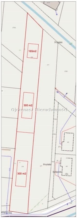Działka 1500 m² pod inwestycję z mediami, MN/U działka Przyłęki