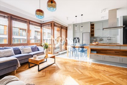 Luksusowy 4-pokojowy apartament z panoramicznymi oknami mieszkanie Warszawa, Ochota, Juliana Ursyna Niemcewicza