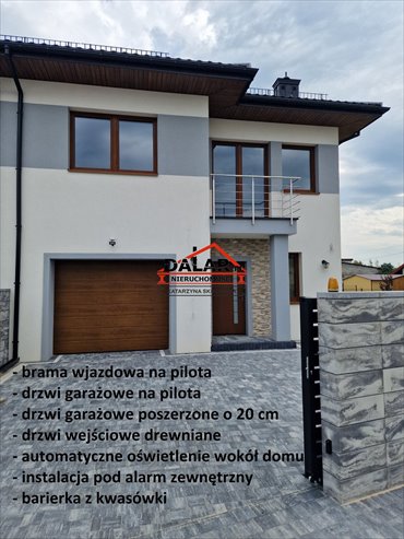 Do sprzedania nowoczesny bliźniak 157 m² z garażem w Górze Kalwarii dom Góra Kalwaria