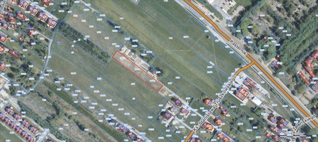 działka na sprzedaż 2719m2 działka Kraków, ks. Stanisława Truszkowskiego