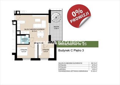 Mieszkanie trzypokojowe na sprzedaż Kraków, Wzgórza Krzesławickie, Wzgórza Krzesławickie, Kantrowicka 52m2 Foto 3
