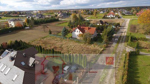 działka na sprzedaż 1030m2 działka Dominów, Bursztynowa