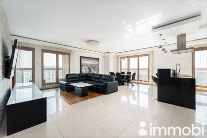 Przestronny 4-pokojowy apartament z balkonem i panoramicznym widokiem mieszkanie Warszawa, Mokotów, Służew, al. Wyścigowa