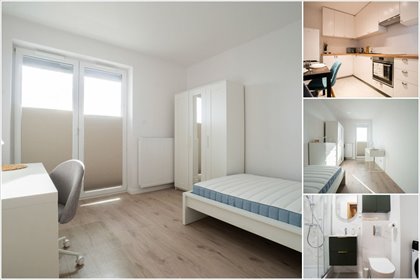 Nowoczesne 40 m² - balkon - blisko UMCS i Głębokiej mieszkanie Lublin, Śródmieście, Pagi
