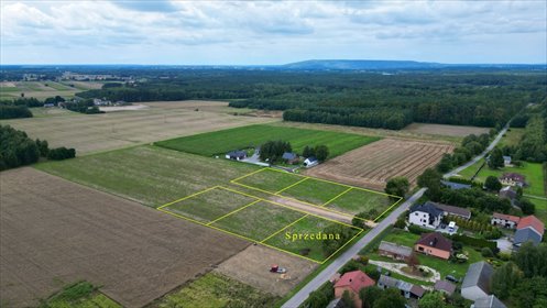 działka na sprzedaż 1300m2 działka Sobaków