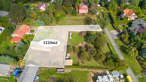 Działka 1220m² z budynkiem usługowym, media, cicha okolica działka Lublin, Tarninowa