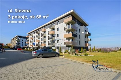 Nowoczesne 3 pokoje z balkonem i windą w Bielsku mieszkanie Bielsko-Biała, Osiedle Siewna