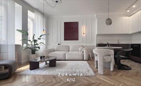 Dwupokojowe 44 m² w centrum Warszawy - po remoncie i z wyposażeniem mieszkanie Warszawa, Śródmieście, Żurawia 6/12