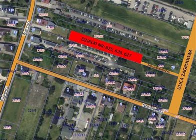działka na sprzedaż 2083m2 działka Pyrzowice
