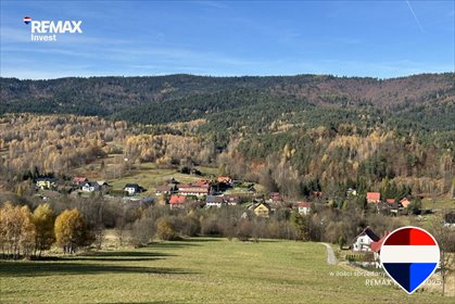 Malownicza działka 1500 m2 pod dom w górach, Las działka Las, Bacówka