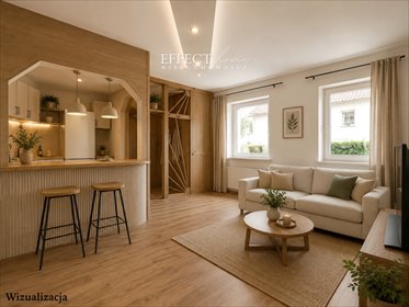 Polecam 3-pokojowe mieszkanie 49 m² z dużym potencjałem mieszkanie Nowa Sól, Szarych Szeregów
