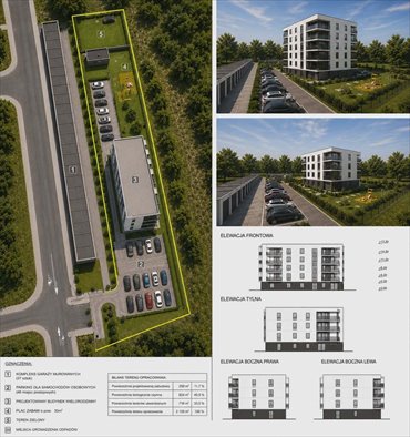 Na sprzedaż działka inwestycyjna 2135 m² w Wałczu z warunkami zabudowy działka Wałecki