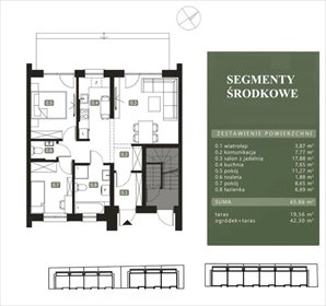 mieszkanie na sprzedaż 66m2 mieszkanie Głogów Małopolski, Bursztynowa