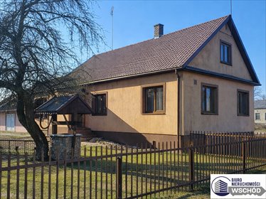 Duża działka z stawem i domem 90 m² – Widowo dom Widowo