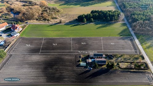 działka na sprzedaż 2122m2 działka Łuszczewo