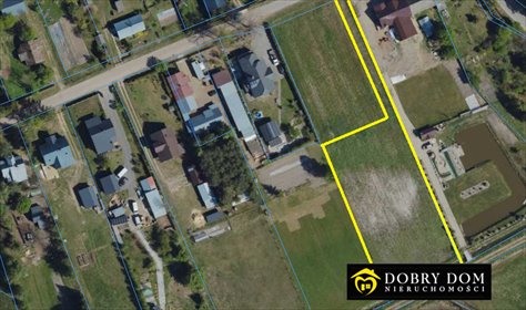 Działka rekreacyjna 3174 m² z pozwoleniem na staw działka Oleszkowo