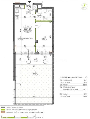 mieszkanie na sprzedaż 39m2 mieszkanie Warszawa, Białołęka