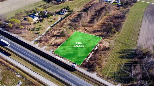 Działka 2493 m² pod zabudowę i usługi - Mszczonów działka Mszczonów