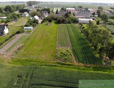 działka na sprzedaż 840m2 działka Przemocze