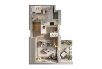 mieszkanie na sprzedaż 25m2 mieszkanie Kraków, Samuela Lindego