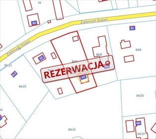 działka na sprzedaż 45m2 działka Biały Ług, Zielonych Sosen