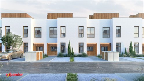 Nowoczesny bliźniak 134 m² z ogrodem i bezpieczeństwem dom Święta Katarzyna, Cicha