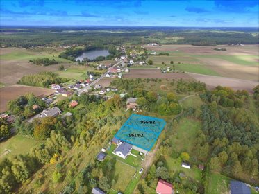 działka na sprzedaż 961m2 działka Lubichowo, Osowo Leśne, Osiedle Letnisko II