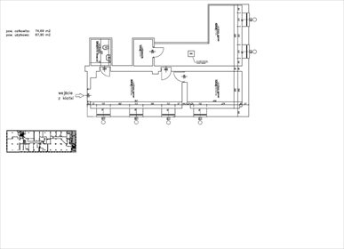 lokal użytkowy na wynajem 75m2 lokal użytkowy Kraków