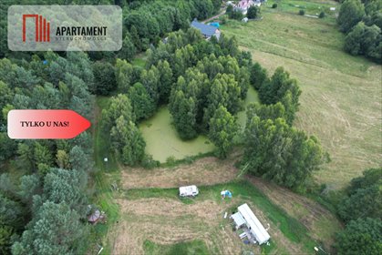 Działka z WZ - rzeka, staw, domek holenderski działka Buszyno