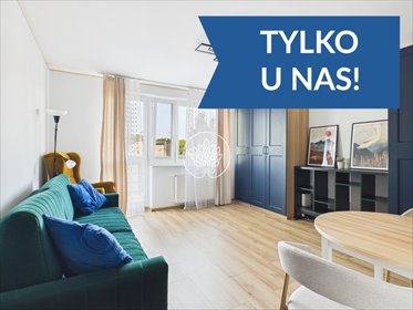 Komfortowa kawalerka 33 m² (osiedle Chełmińskie) z wyposażeniem mieszkanie Toruń, Grunwaldzka