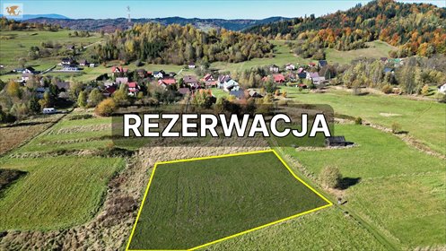 Działka 1500 m² pod zabudowę w Koszarawie, atrakcyjna cena działka Koszarawa