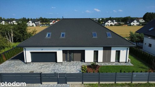 Nowoczesny dom 386 m² - 6 pokoi - las - garaże - taras dom Wieliszew, Podgórna