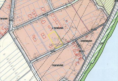 Polecam działkę 2595 m² w Gassy z mediami i planem zabudowy działka Gassy