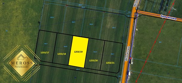 działka na sprzedaż 913m2 działka Mstów