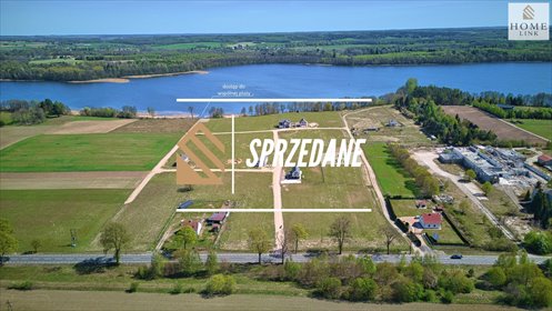 Działka 1547 m² nad jeziorem w Jabłonowie - Mazury działka Jabłonowo