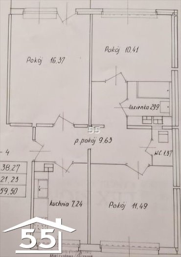 mieszkanie na sprzedaż 60m2 mieszkanie Łódź, Widzew, Ćwiklińskiej