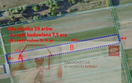 działka na sprzedaż 3847m2 działka Lisów