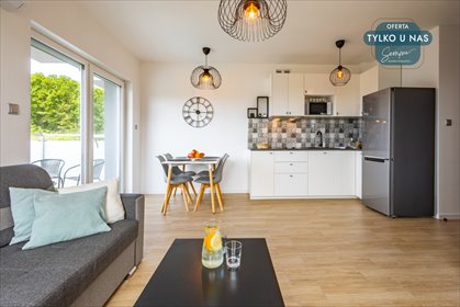 Zapraszam do obejrzenia 48,6 m² apartamentu z balkonem i piwnicą mieszkanie Rusinowo