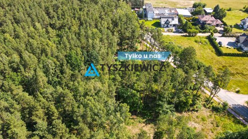 działka na sprzedaż 1011m2 działka Chwaszczyno, Wąska