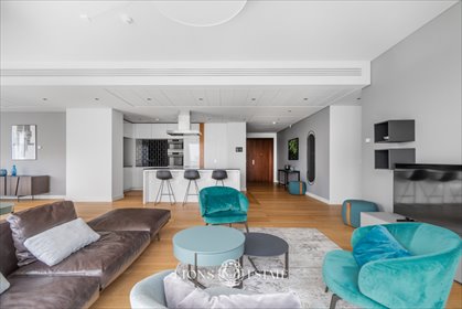 Na wynajem luksusowy apartament 171 m² z panoramicznym widokiem mieszkanie Warszawa, Śródmieście Północne, Złota