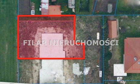 Polecam działkę z fundamentem pod szereg z garażem w Chróstniku działka Chróstnik