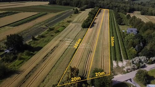działka na sprzedaż 5350m2 działka Stanisławka
