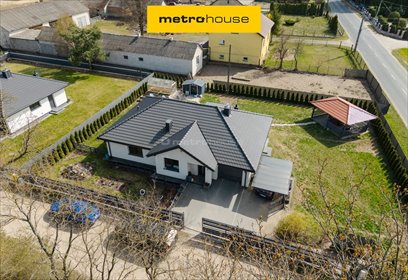 Nowoczesny dom 158 m2 z garażem i tarasem w Maryninie dom Marynino