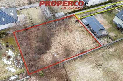 Polecam działkę 900 m² z mediami w Siodłach działka Siodła