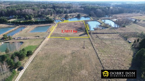 działka na sprzedaż 11011m2 działka Bobrowa